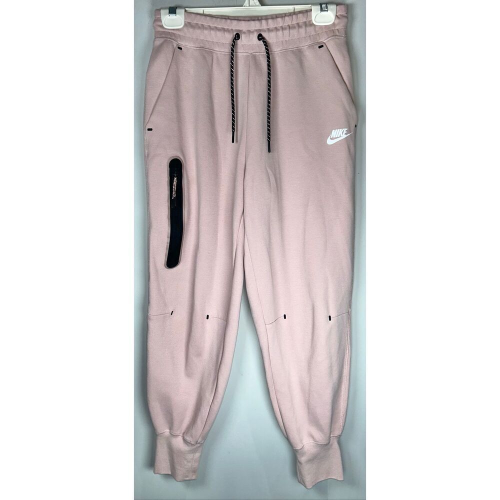 Nike pink jogger sweat pants size small